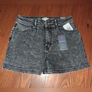 Rewind Charcoal Denim Shorts